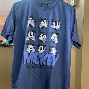 Women’s Disney at Primark Mickey Mouse Expression Tee, Sz M
